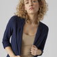 VMJESMILO 3/4 LOOSE BLAZER WVN NOOS - 10279700