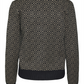 VMARIA ART LS V-NECK CARDIGAN REP - 10314507