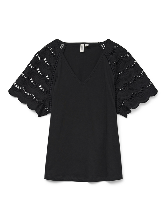 VMBLASY S/S T-SHIRT JRS BTQ GA - 10327083