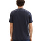 printed fine stripe t-shirt - 1041784