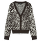 VMARIA ART LS V-NECK CARDIGAN REP - 10314507