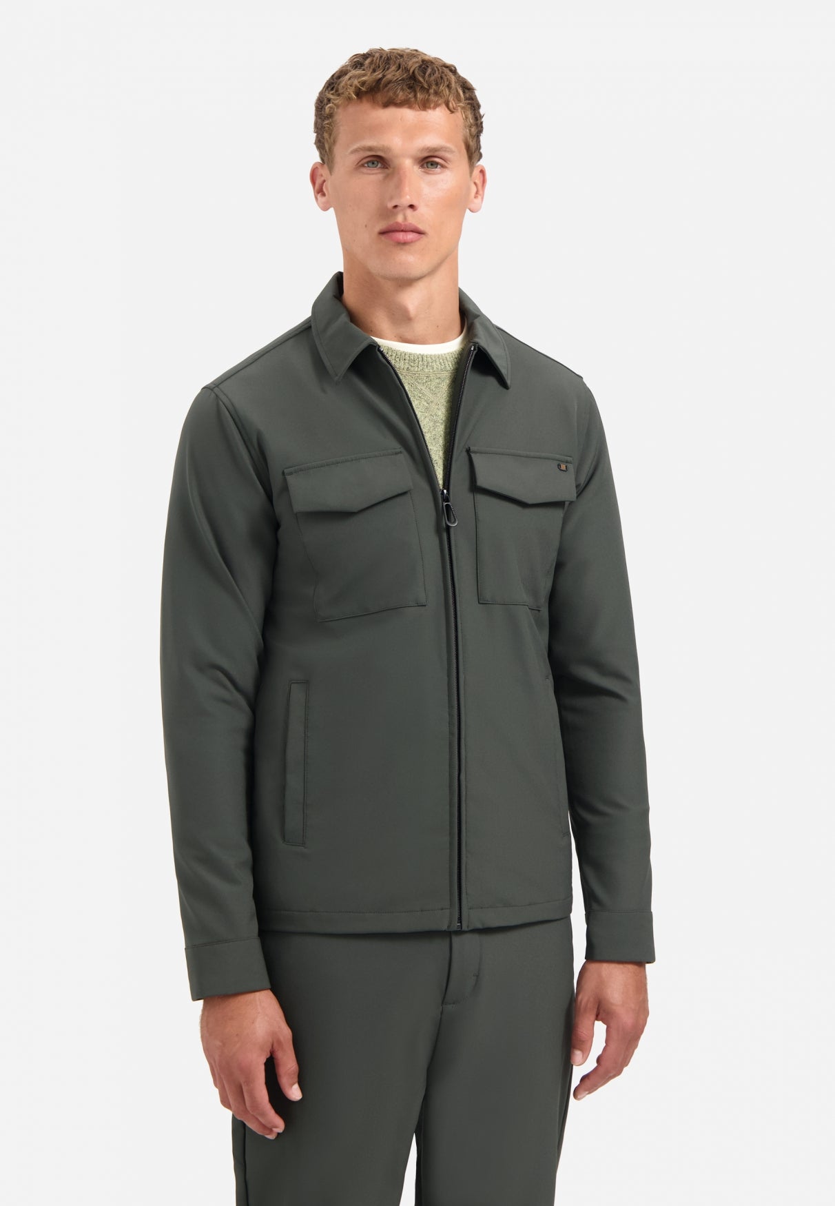 Overshirt Full Zipper Stretch Sedoc - 29510804