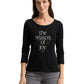 T-shirt crew neck frontprint - 1050751