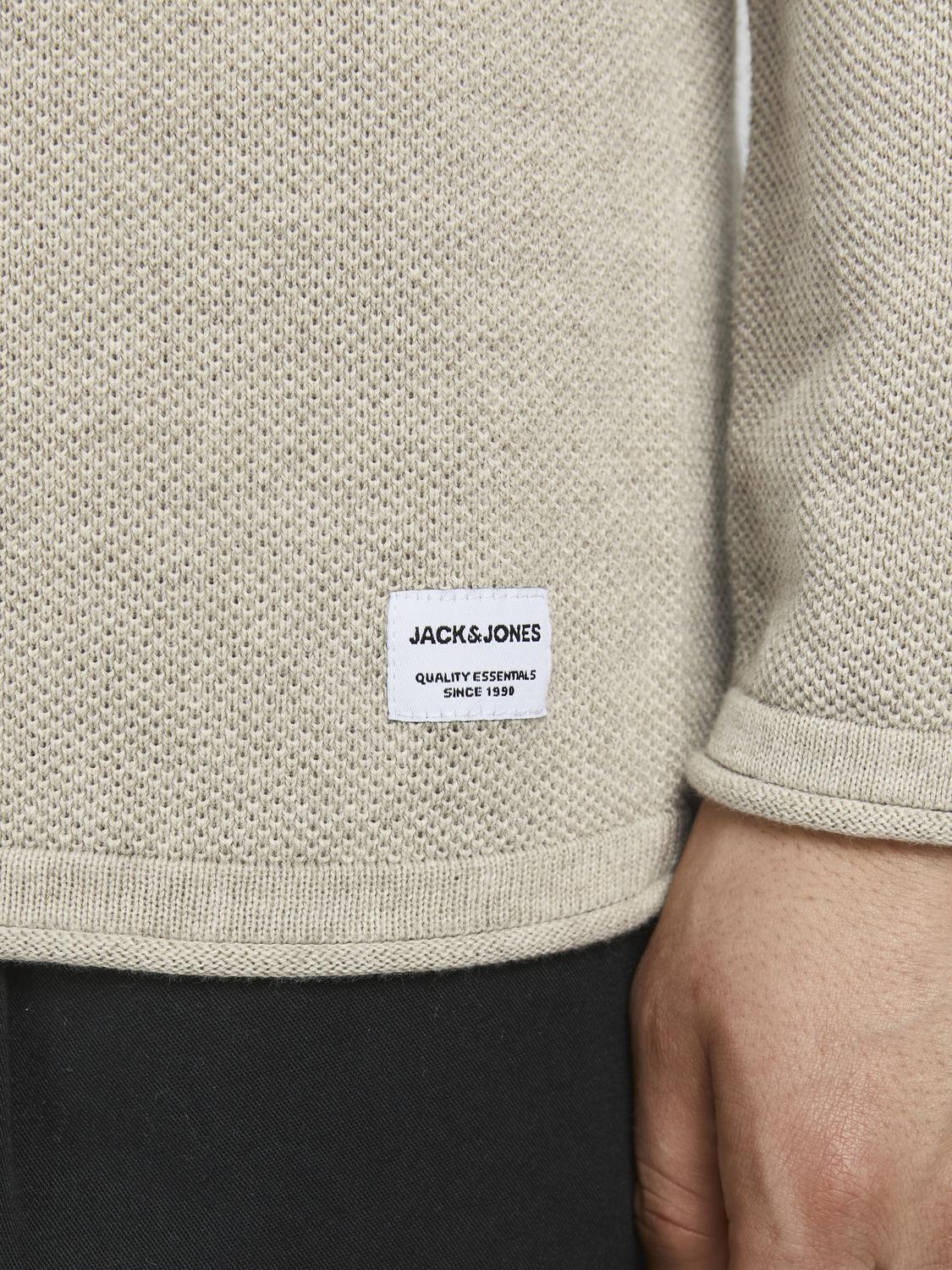 JJEHILL KNIT CREW NECK NOOS - 12157321