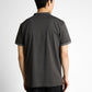 printed stand-up collar polo - 1050196