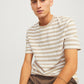 JORTAMPA STRIPE TEE SS CREW NECK - 12252176
