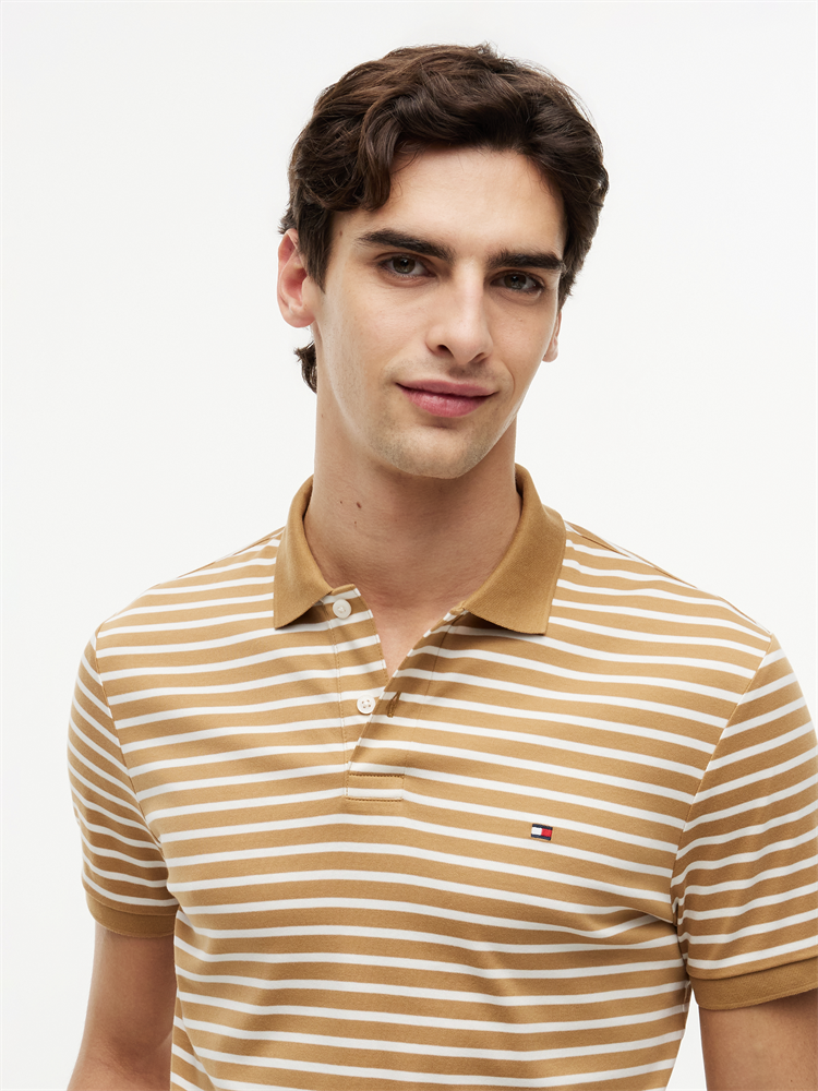 LIQUID COTTON REG SEASONAL POLO - MW0MW39994