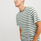JORTAMPA STRIPE TEE SS CREW NECK - 12252176