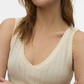 VMNEWLEX POINTELLE V-NECK TOP - 10340559