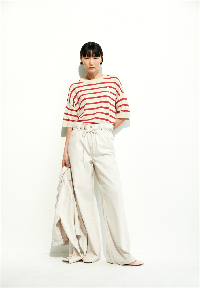 LIZAA LINO STRIPES - 30007195