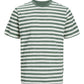 JORTAMPA STRIPE TEE SS CREW NECK - 12252176