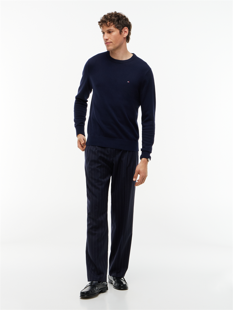 PIMA ORG CTN CASHMERE CREW NECK - MW0MW28046
