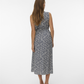 VMJOSIE SL V-NECK 7/8 DRESS WVN GA - 10341594