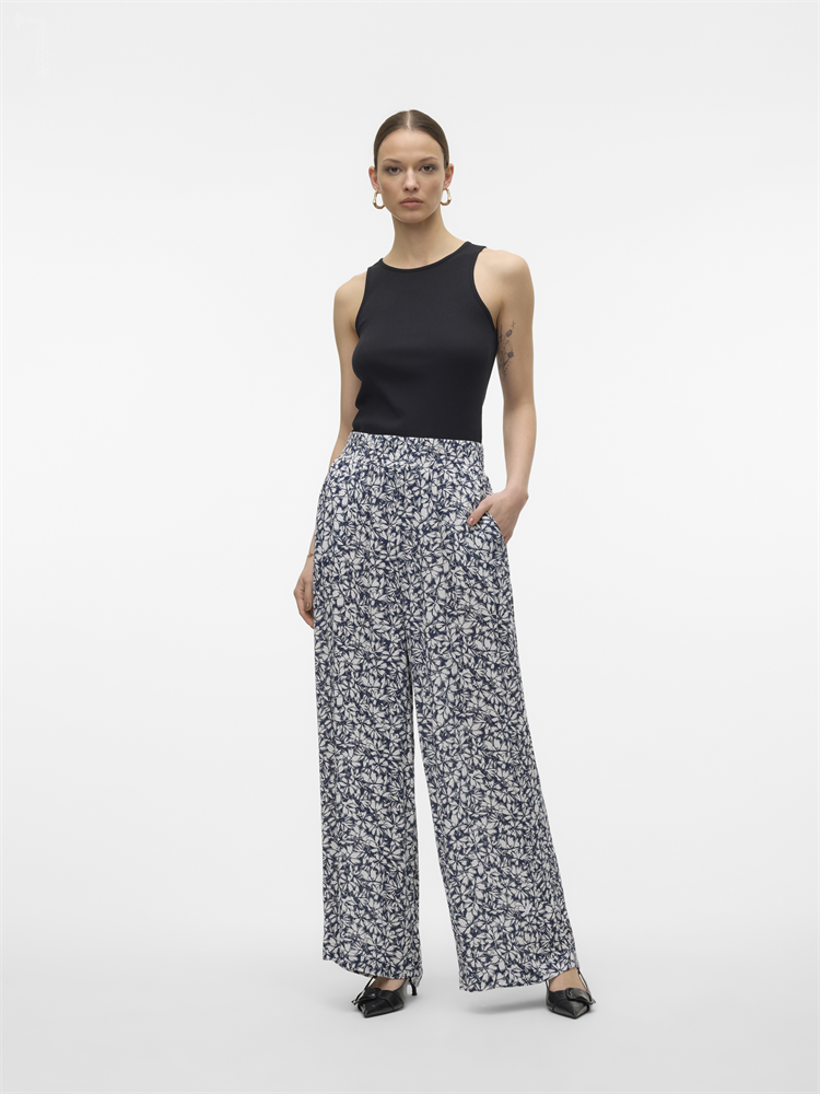 VMMENNY HW WIDE PANTS WVN BOO - 10282478