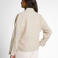 blazer jacket with linen - 1049779