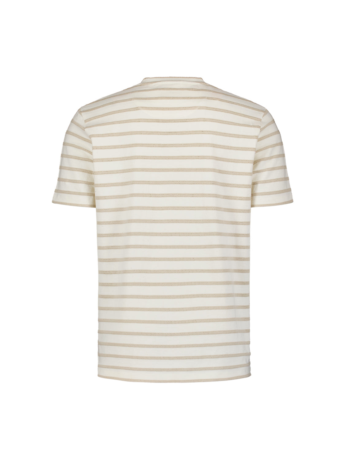 T-Shirt Crewneck Jacquard Stripes - 27350304