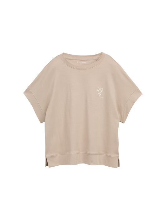 T-shirt crew neck chest artwor - 1048304