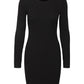 VMKIKI LS O-NECK DRESS GA NOOS - 10269253