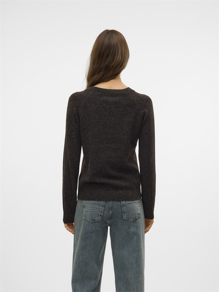 VMDOFFY LS O-NECK BLOUSE GA NOOS - 10201022