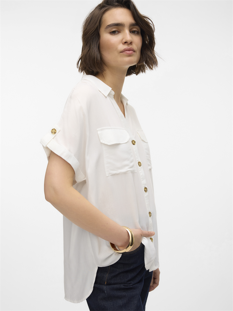 VMBUMPY SS SHIRT WVN NOOS - 10310139