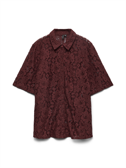 VMHONEY LACE 2/4 SHIRT WVN - 10347856