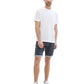 slim chino shorts with belt - 1040224