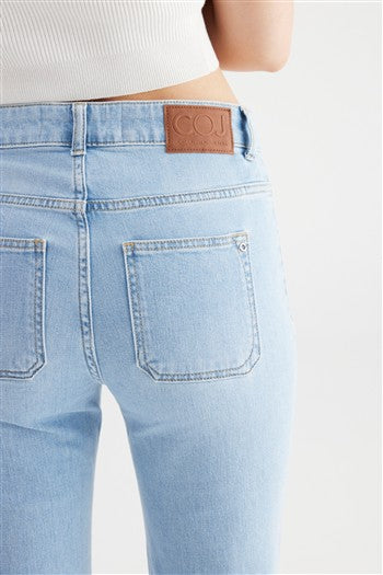 high waist bootcut - Diana
