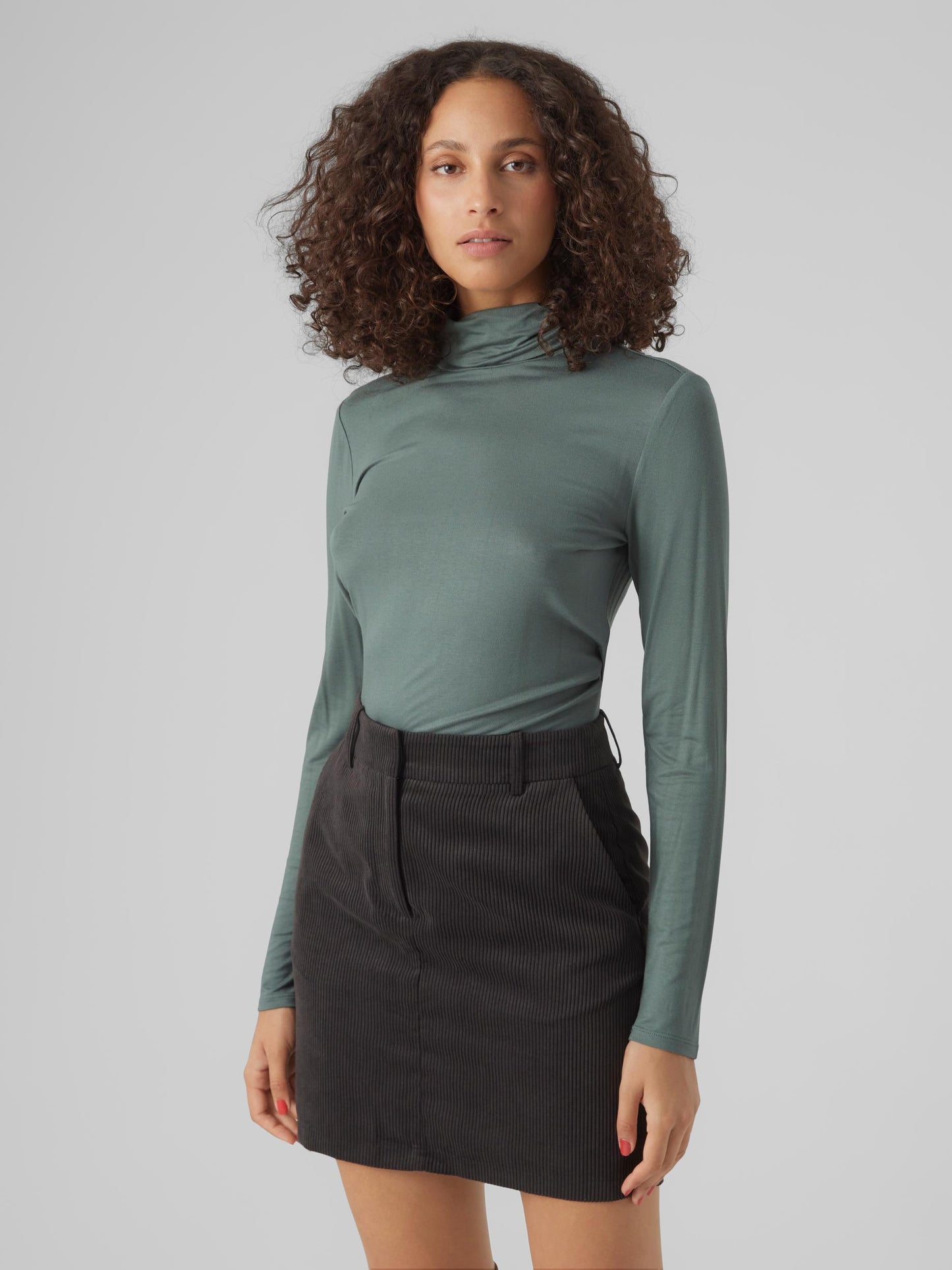 VMALBERTE LS ROLLNECK TOP JRS NOOS - 10293803