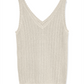 VMNEWLEX POINTELLE V-NECK TOP - 10340559