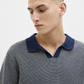 JPRCCEASTON KNIT SPLIT NECK SS SN - 12273012
