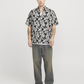 JORJOSHUA SPLIT AOP SHIRT SS LN - 12271089