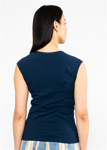 Sleeveless Top Let Romance Rule - 001261-120
