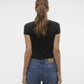 AWINES FIONA SS O-NECK TOP NOOS - 10300882