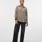 VMQUEENY LS OVERSIZE SHIRT WVN GA N - 10289349
