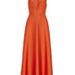 Abendkleid aus nachhaltigem Satinch - 5AF01200