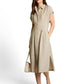 dress striped and sleeveless - 1051247