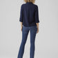 VMJESMILO 3/4 LOOSE BLAZER WVN NOOS - 10279700