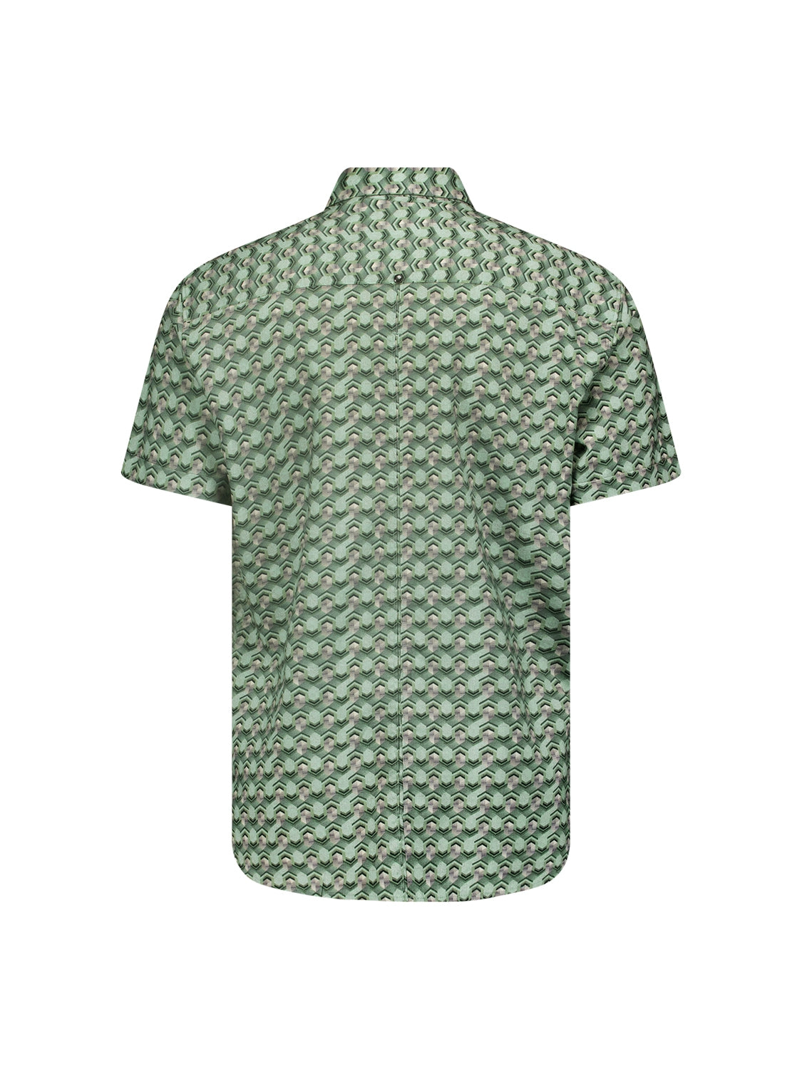 Shirt Short Sleeve Allover Printed - 23440341