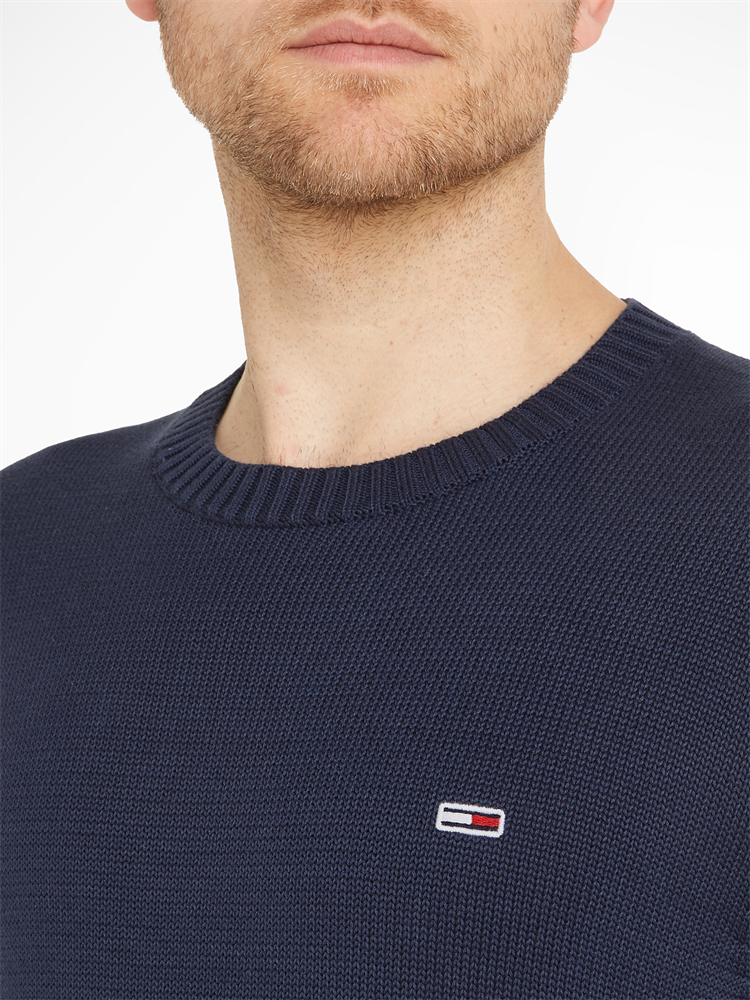 TJM ESSENTIAL CREW NECK SWEATER - DM0DM11856