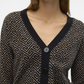 VMARIA ART LS V-NECK CARDIGAN REP - 10314507