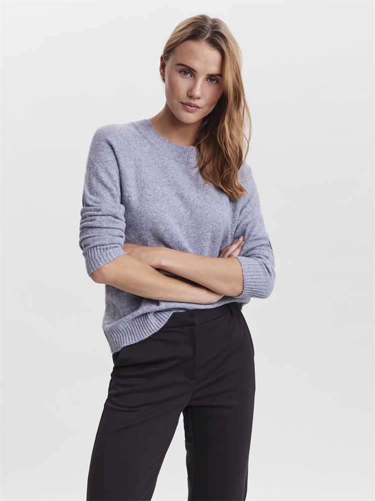 VMDOFFY LS O-NECK BLOUSE GA NOOS - 10201022