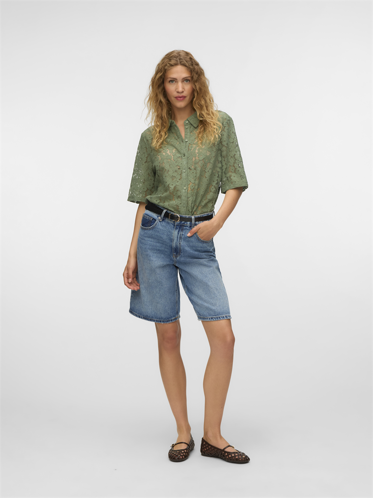 VMHONEY LACE 2/4 SHIRT WVN - 10347856