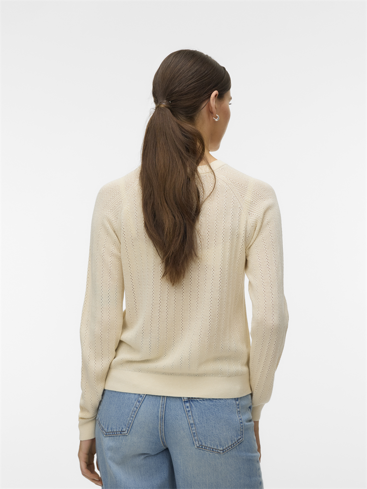 VMNEWLEX POINTELLE LS O-N PULLOVER - 10340560