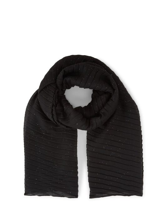 plissee scarf with glitter - 1048657