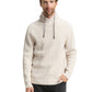 snood knit pullover with neps - 1048715