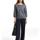 T-shirt striped blouse with st - 1050842