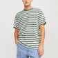 JORTAMPA STRIPE TEE SS CREW NECK - 12252176