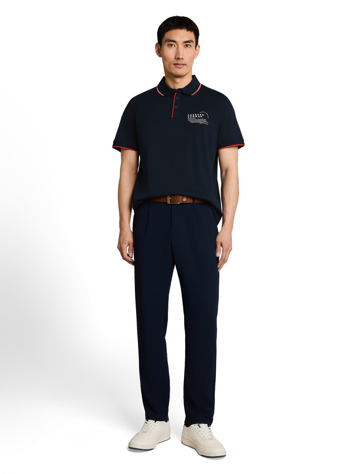 printed polo - 1053338