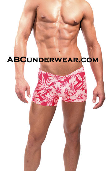 Coral Floral Wonder Short Swimsuit clearance