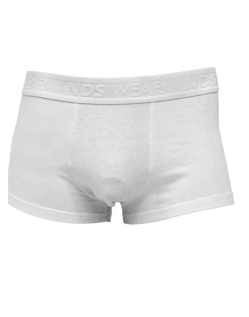 Custom Personalized Front and Back Text and Image Men's Trunk Underwear